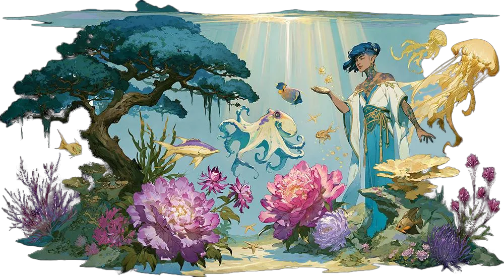 Ocean Goddess - featured artwork