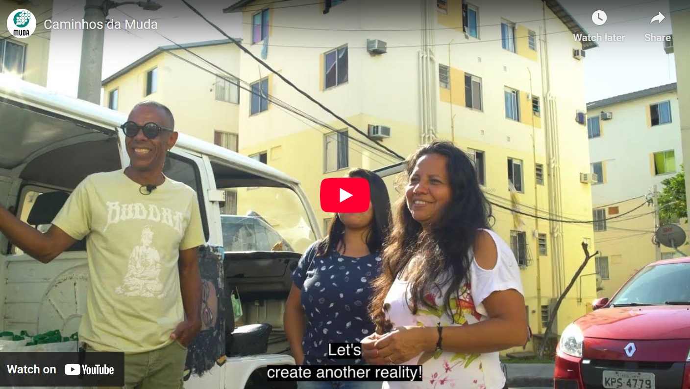 Video thumbnail: Muda Outras Economias Distributes Agroecological Food Using Social Currency